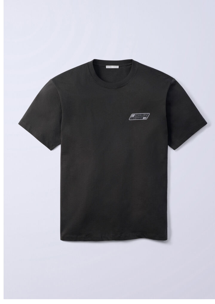 Jung Kook for Calvin Klein Logo Badge Relaxed T-Shirt 